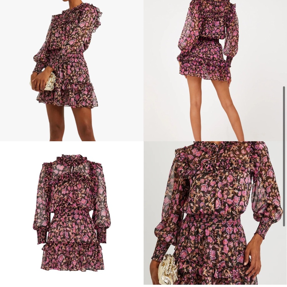 Misa Los Angeles Karla Dress in Rosetta Fleur